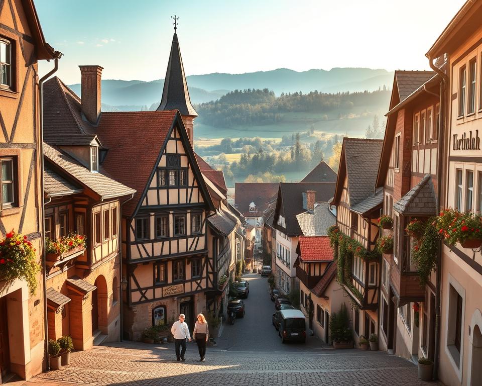 Altstadt Neubulach historische Gebäude