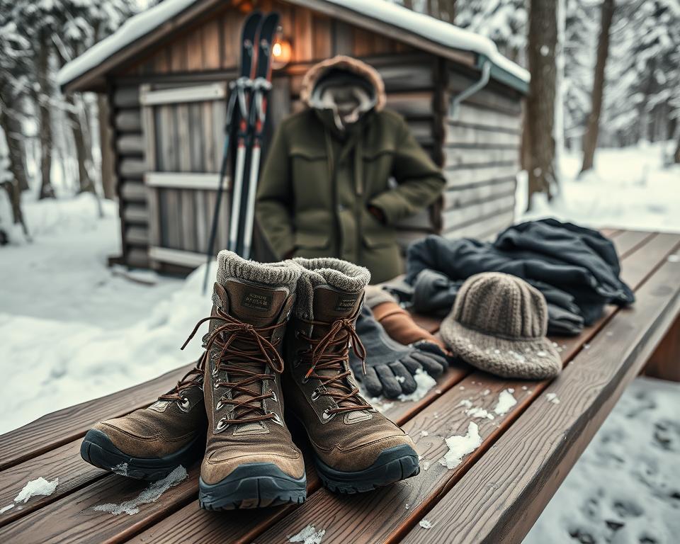 Winterwanderausrüstung Schwarzwald