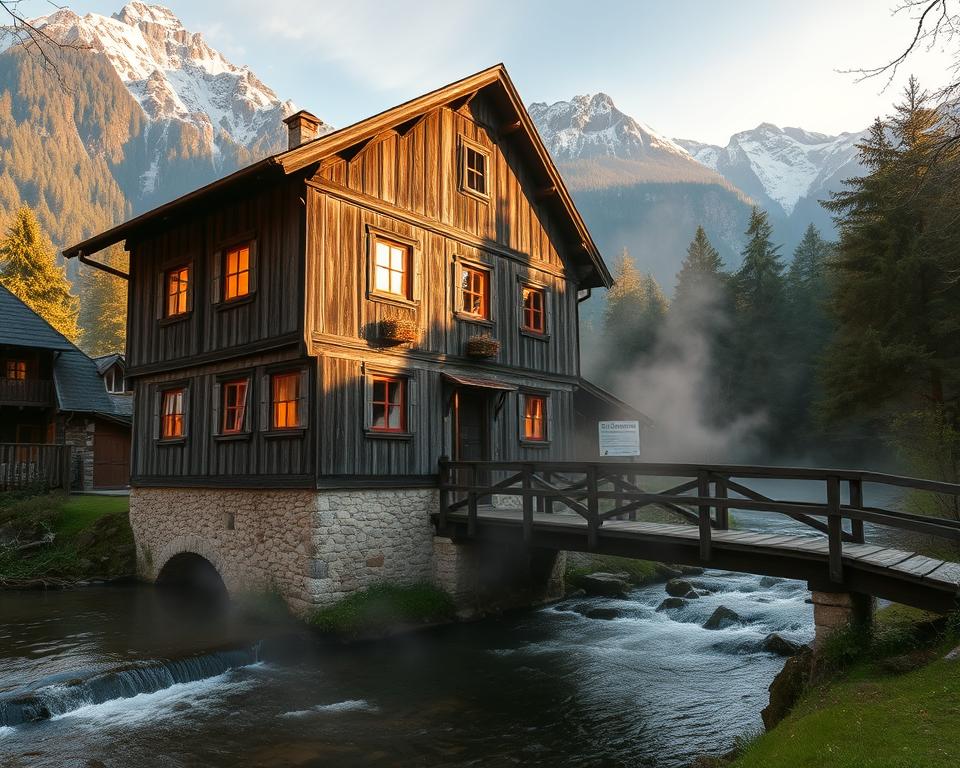 Historische Schattenmühle im Schwarzwald