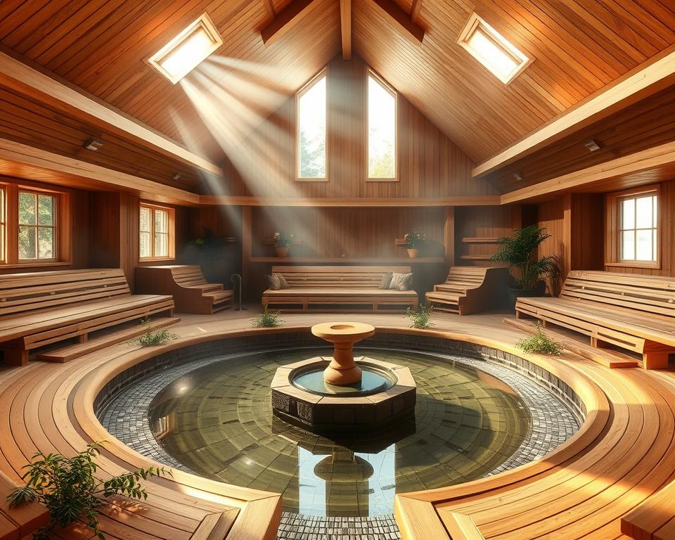 Saunalandschaft Schwarzwald Therme