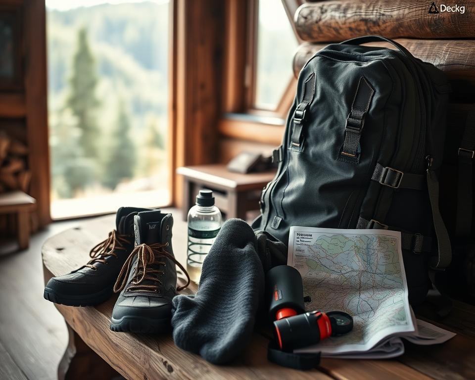 Wanderausrüstung Schwarzwald Vorbereitung