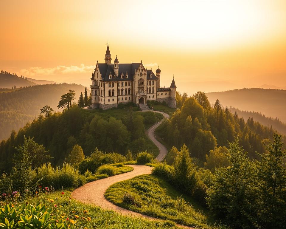 Schloss Hohenzollern romantisch