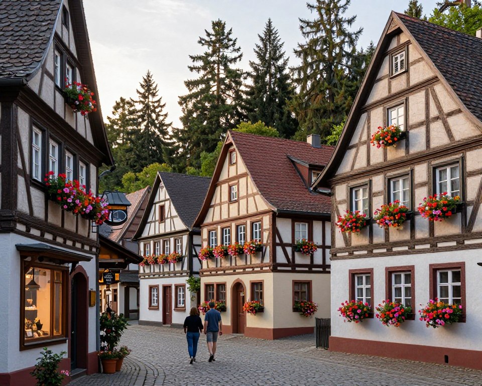 Fachwerkhäuser im Schwarzwald Fachwerkhäuser im Schwarzwald